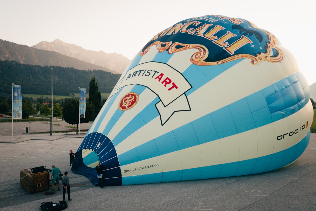   Roncalli-Heißluftballon