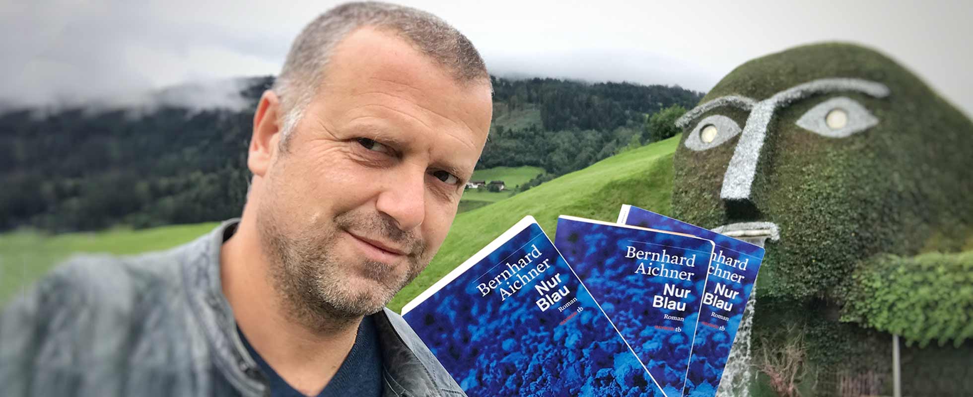 Bestsellerautor Bernhard Aichner in den Swarovski Kristallwelten