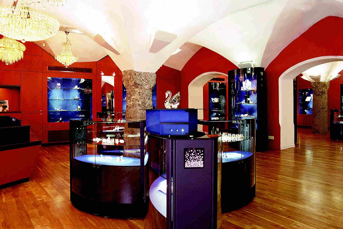 Der Swarovski Kristallwelten Store 2001