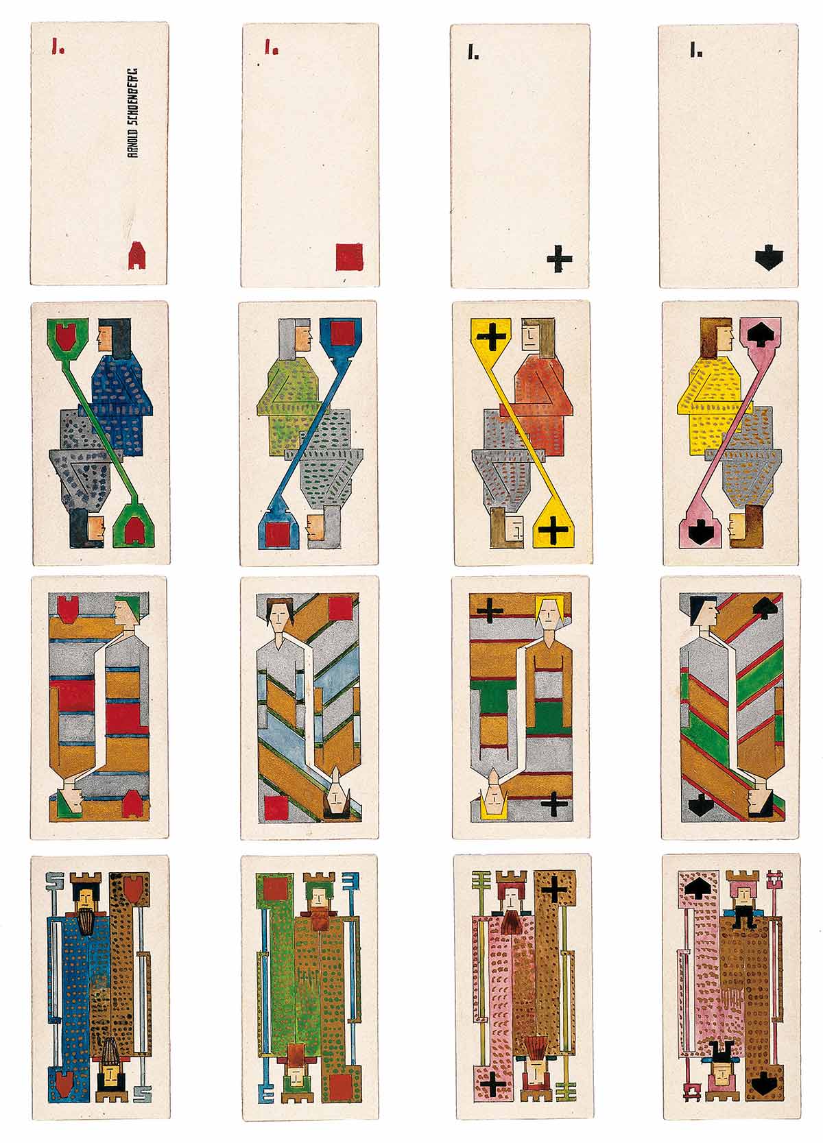 Arnold Schönberg Spielkarten